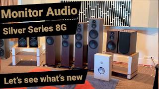 Weve got the new Monitor Audio Silver 8G range