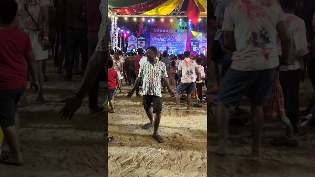 Fascinating India Festival Holi on Pattaya Beach 2025