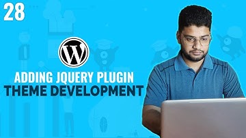 How to add jQuery Plugin | WordPress Theme Development Tutorial Bangla | Part 28