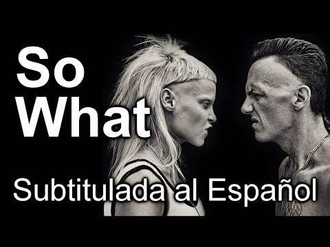 So What? - Die Antwoord - Subtitulada