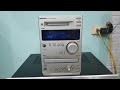 Cục dàn mini Onkyo FR 155GX - giải mã không mồi - đèn tia sáng đẹp