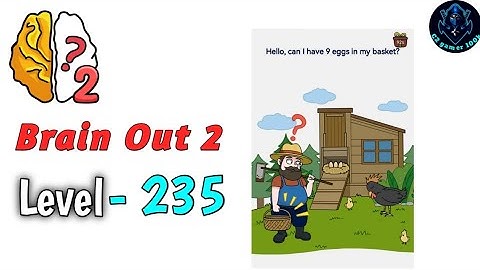 Brain Out 2 Level 235 walkthrough solution gameplay