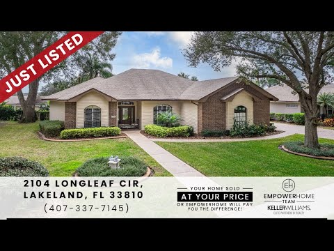2104 Longleaf Circle, Lakeland, FL home video tour