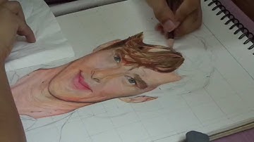 Benedict Cumberbatch Coloured Portrait!