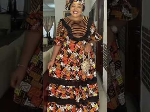 Ankara styles for mature women #shortsvideo, #viralvideo, #dress