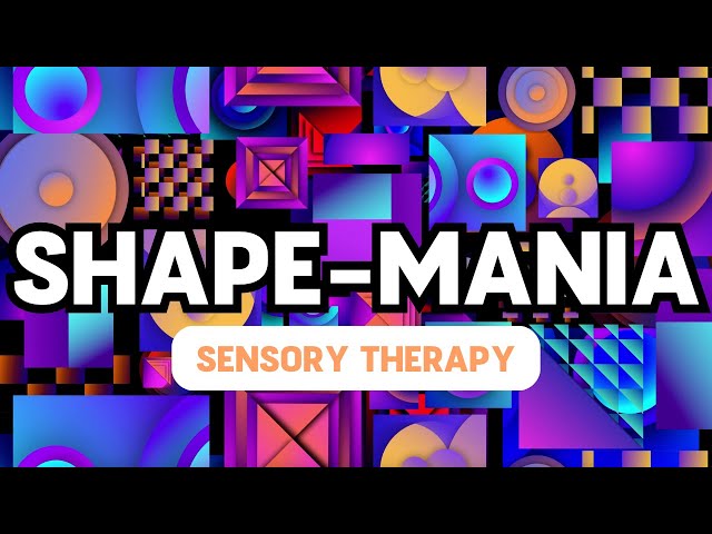 Shapes & Relaxing Music || Autism Sensory Therapy class=