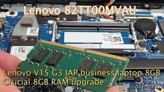 Upgrade RAM on my new Lenovo V15 G3 IAG business laptop