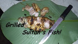 Grilled Sultan's Fish (Red Barb Fish)