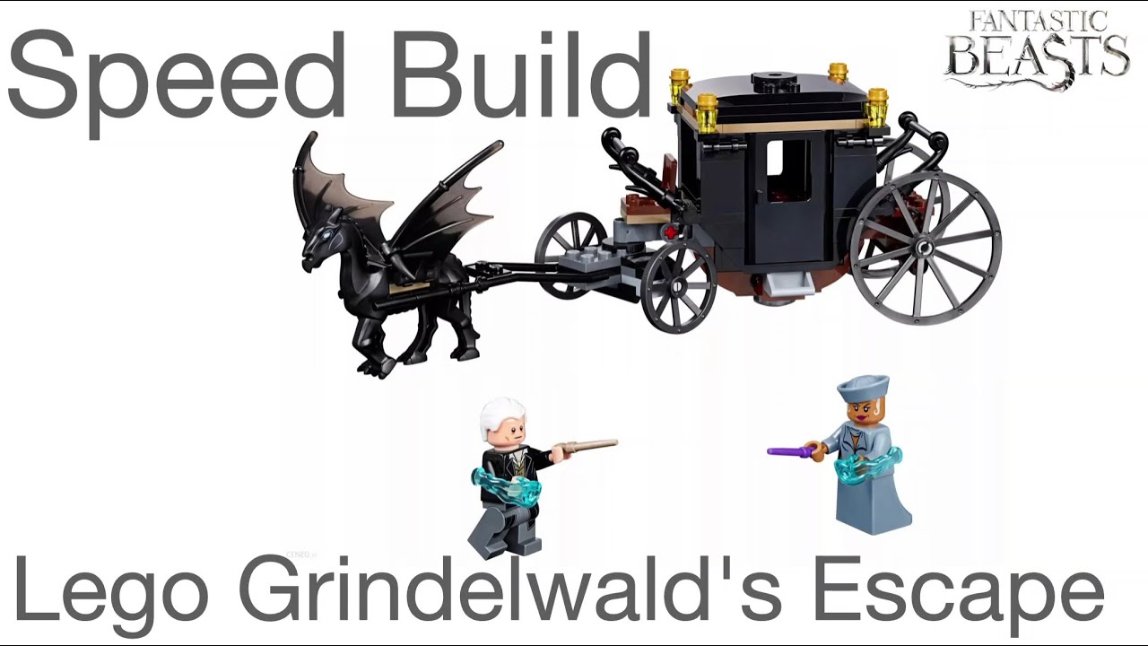 Lego Grindelwald's Escape 75951 - Speed Build