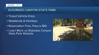 Eldorado Canyon State Park Timed Entry Starting