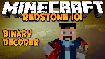 Binary Decoder - Redstone 101 #2