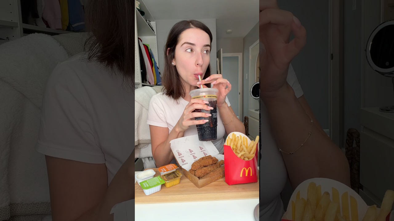 ASMR | Trying McDonald’s New McCrispy Strips