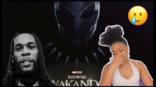 Burna Boy - Alone (From 'Black Panther: Wakanda Forever | UK REACTION!🇬🇧