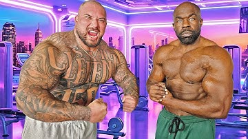 Kali Muscle Is Getting Big Working Out With Big Boy