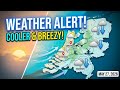 Netherlands Weather Alert: Cooler &amp; Breezy Wednesday After the Heatwave! 🌥️ Full Forecast for May 27