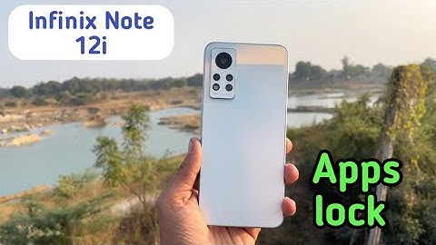 How To Set App Lock In Infinix Note 12i,How To Enable Apps Lock In Infinix Note 12i,