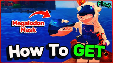 How to GET the MEGALODON MASK in FISCH (FischFright 2025 Event)