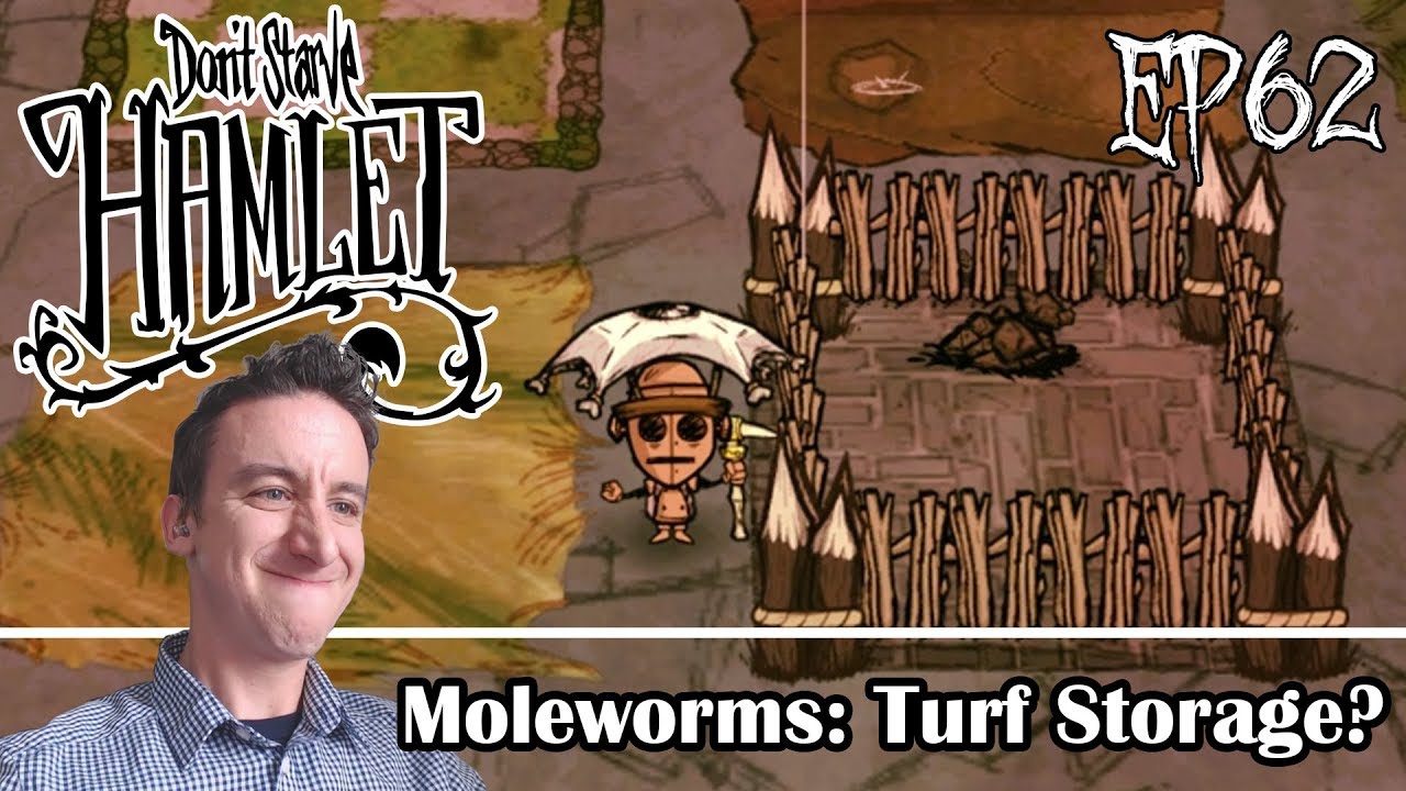 MOLEWORMS AS TURF STORAGE? | Don't Starve Hamlet EA Aporkalypse EP62