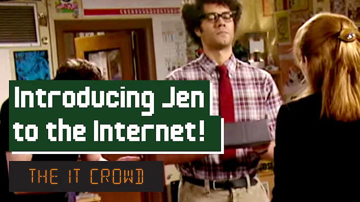 Moss Introduces Jen To The Internet | The IT Crowd...