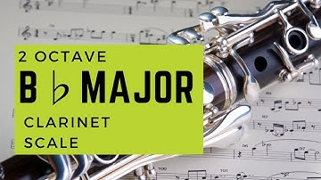Memorizing the B♭ Major Scale - 2 Octaves Clarinet