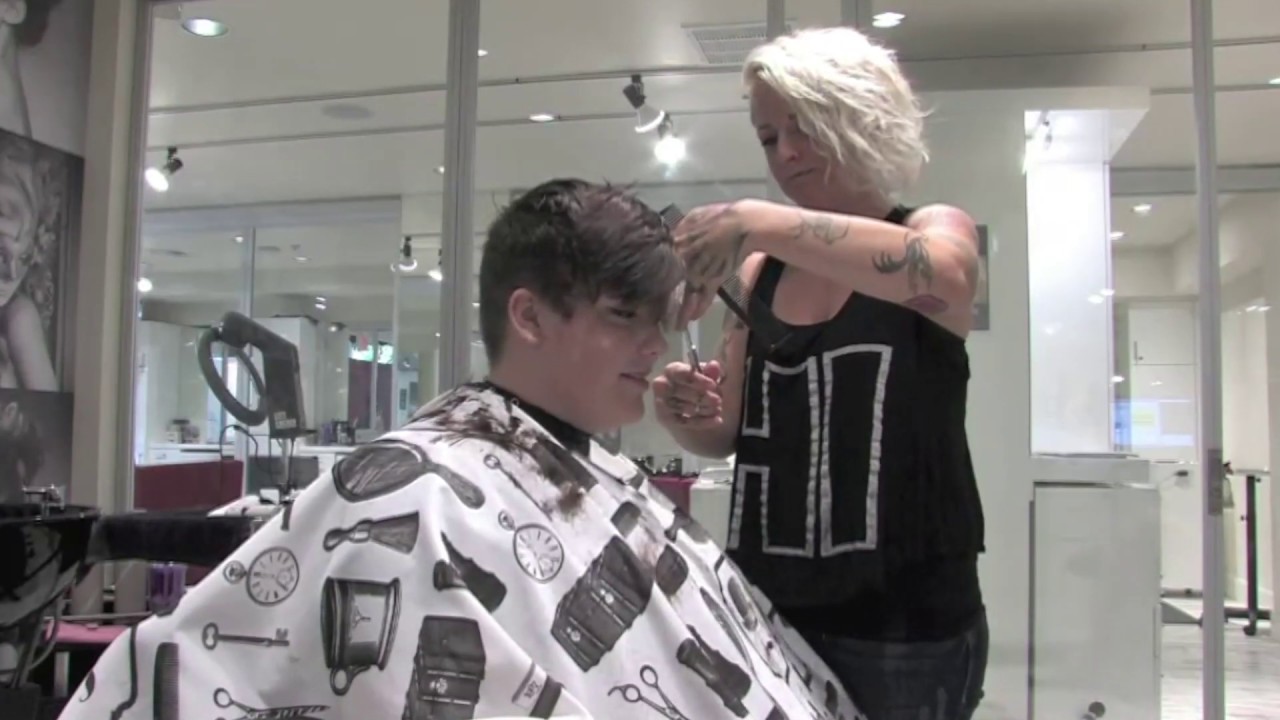 Alexis - Pt 1: Long to Pixie Cut!!! (Free Video)