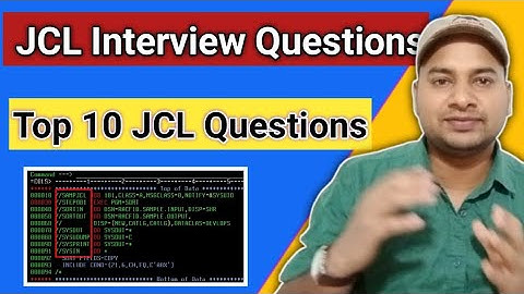 JCL interview Questions Answer | #jcl #interview #mainframe  #shorts