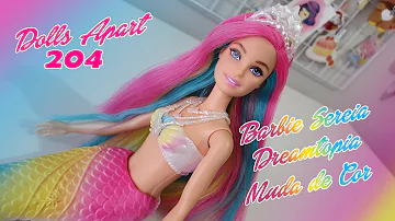 Qual o valor da Barbie sereia que muda de cor?