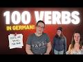100 Common Verbs in German with German Pronunciation