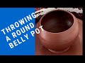 6  making a round belly pot  handmade ceramics  pottery