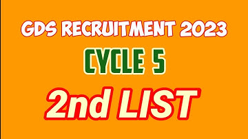GDS Recruitment Cycle 5 || 2nd List #gdscycle5 #2ndlist #GDS