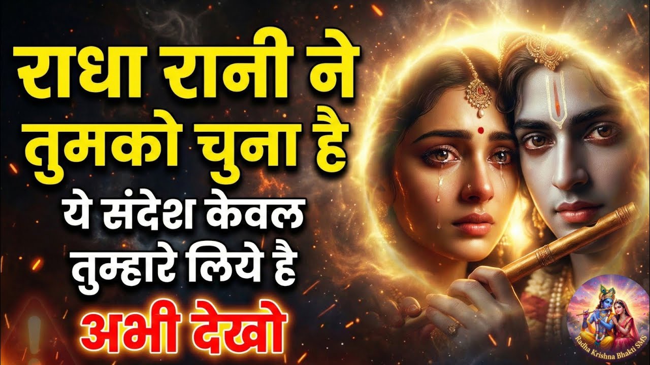 राधा रानी का खास संदेश आपके लिये ✨ आपको ही क्यों चुना गया? Radha Rani message 