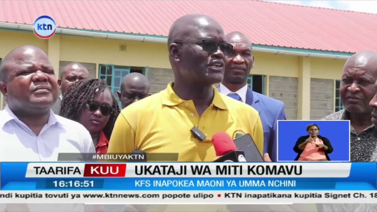 KFS yakusanya maoni kuhusu uvunaji wa miti iliyokomaa