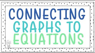 Connecting Graphs & Equations: Mastering Slope, Intercepts & More!