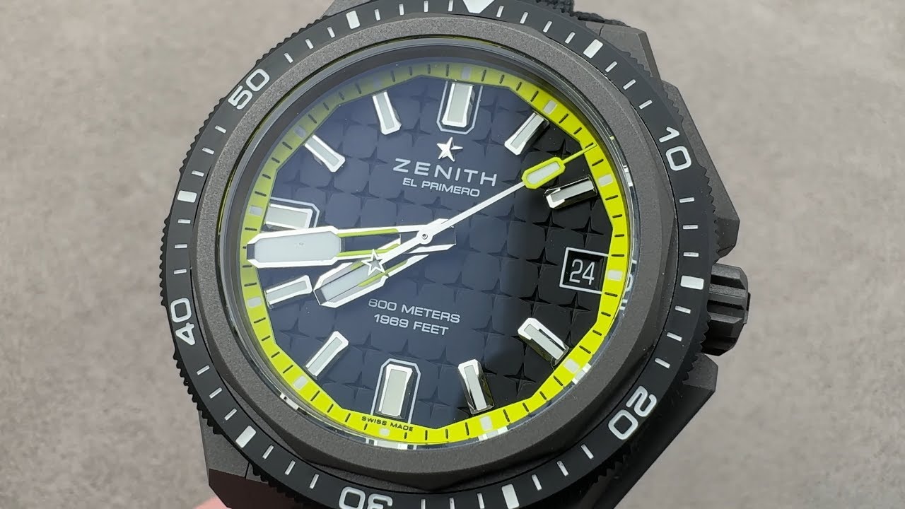 Zenith Defy Extreme Diver (97.9600.3620/21.I300) Zenith Watch