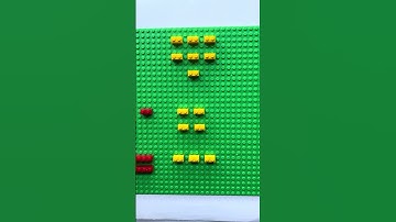 Learning how to subtract with Legos