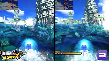 Jungle Joyride Act 1 (Day) - Sonic Unleashed PC Recompiled vs. RPCS3 (Max Settings 1440p)