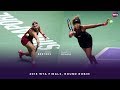 Kiki Bertens vs Naomi Osaka | 2018 WTA Finals Singapore Round Robin | WTA Highlights