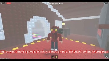 How to get "Cookie Connoisseur" Badge in Steep Steps!