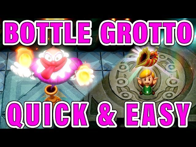 Link's Awakening Bottle Grotto walkthrough and maps - Polygon