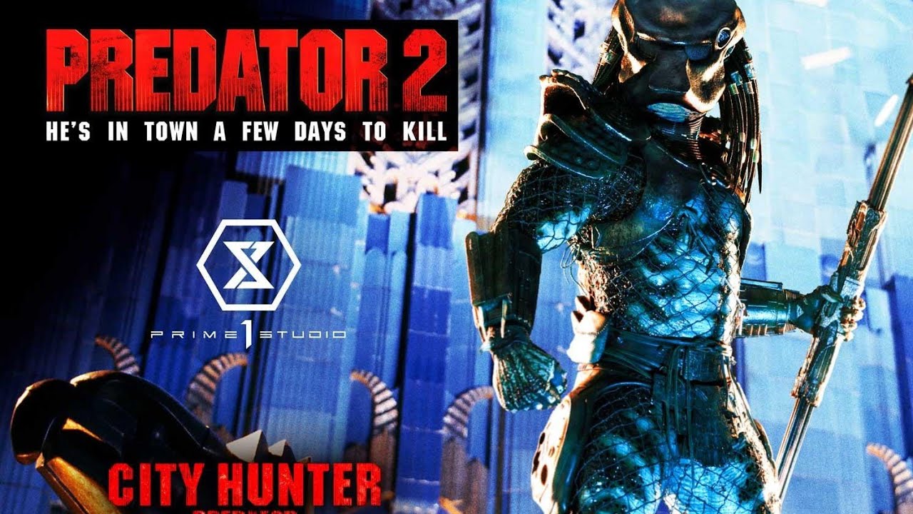 PREDATOR 2 Statue 1/3 City Hunter Museum Masterline Prime 1 Studio !