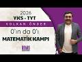 5. GÜN | Basit Denklemler | 0’ın da 0’ı Matematik Kampı | Volkan Önder - 2026