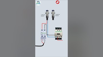 2 Wire Proximity Sensor Magnetic Contactor Connection || Trade Electrician || Shorts