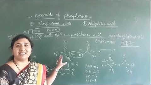 Trick to draw structure  of oxoacids of phosphorus