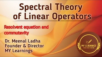 #11: Resolvent equation and commutativity