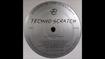 Knights Of The Turntables - Techno Beats ( JDC Records 1984 )