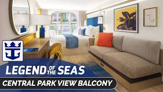Legend of the Seas | Central Park View Balcony Stateroom Tour & Review | Royal Caribbean 2026