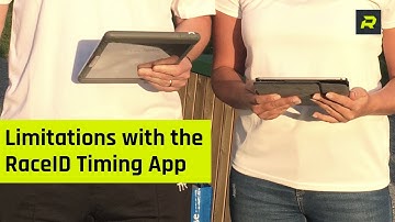 Limitations with the RaceID Timing App