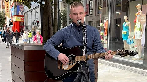 Irish Singer Busking Luke Kelly’s “Raglan Road” in Dublin - Dan McCabe