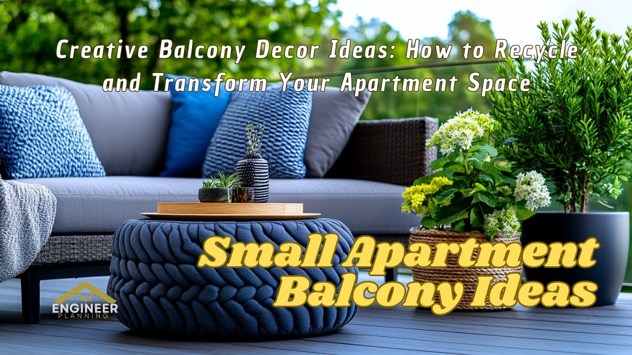 Eco-Friendly Balcony Decor: Top Recycled Materials to Beautify Your ...