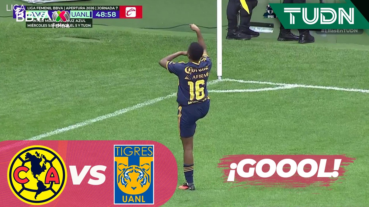 TIGRES DESCUENTA | América vs Tigres | Liga MX Femenil - Jornada 7 Apertura 2026 | TUDN
